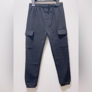 btween Black Cargo Jogpants
